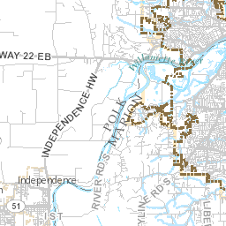 Map Of Salem Oregon City Of Salem Adopt A Street Map